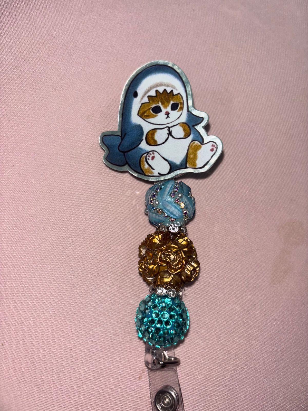 Shark cat pre-made badgereel