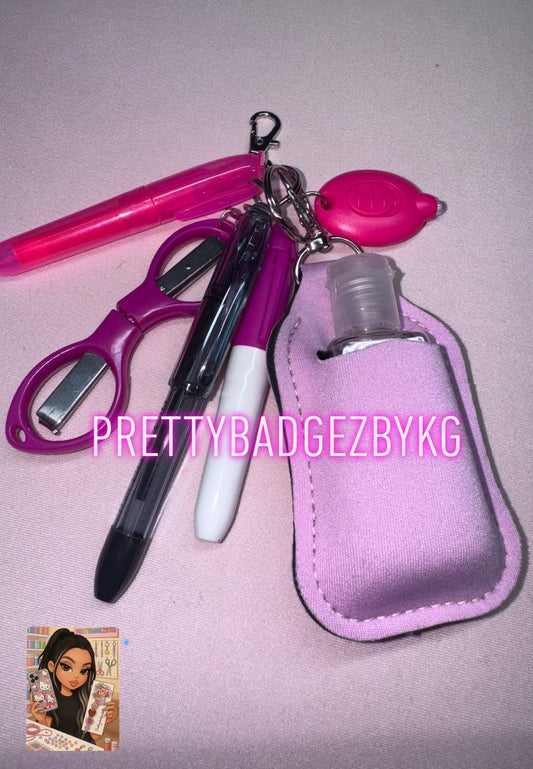 Pink’s badgereel attachment