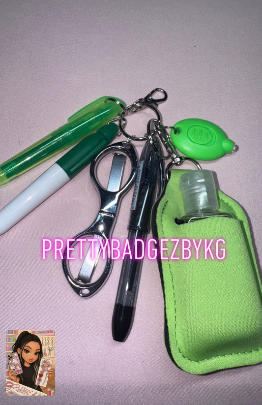 Green badgereel attachment