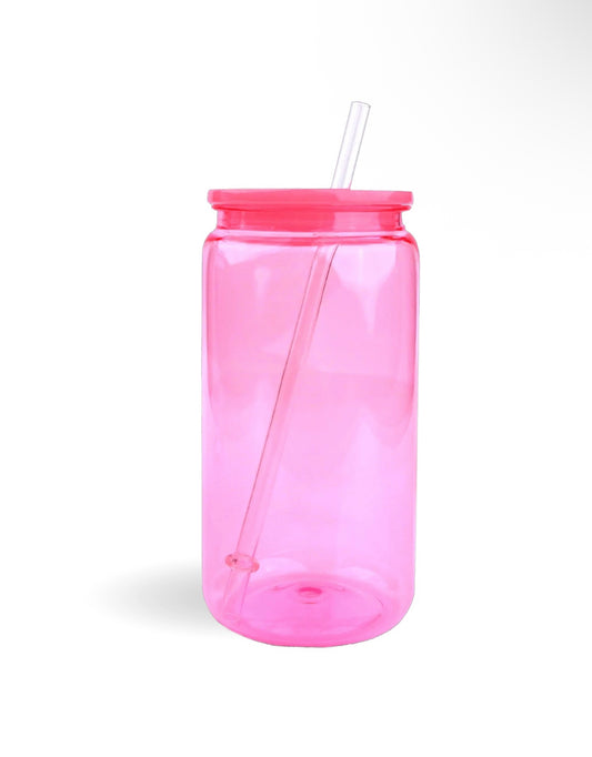 16oz Hot pink acrylic tumblr