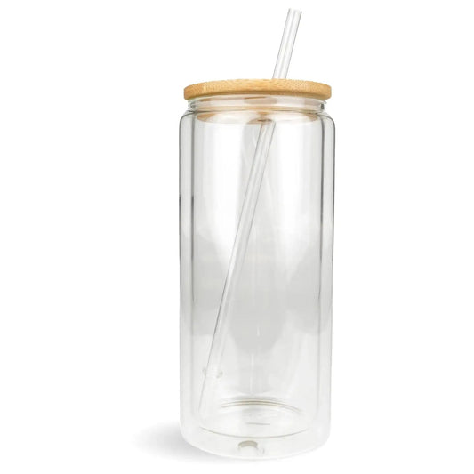 GLASS 16oz snow globe
